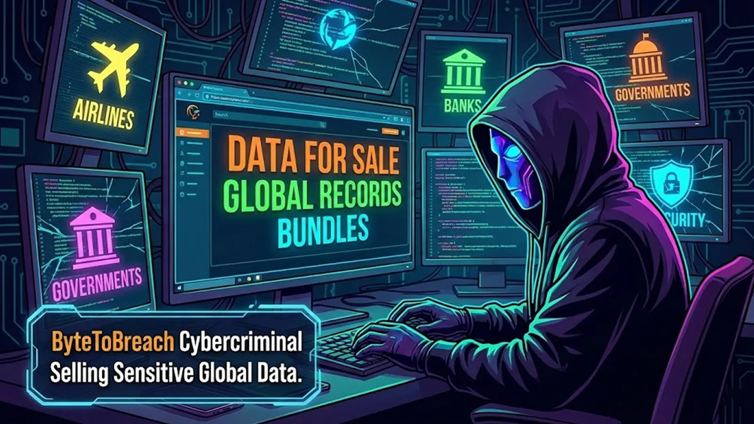 แฮกเกอร์ ByteToBreach ขายข้อมูลของายการบิน ธนาคาร และรัฐบาลทั่วโลก